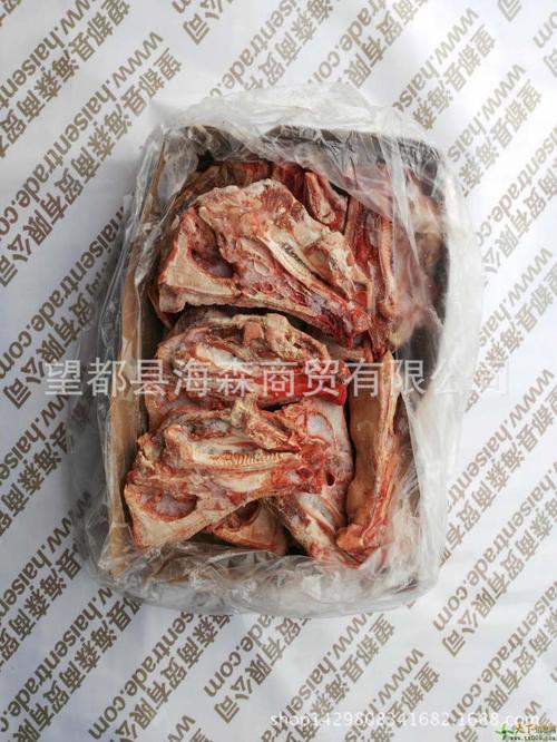 进口猪头,丹麦338厂,冷冻猪半头,去耳去舌,正关产品